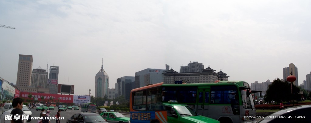 西安市中心景