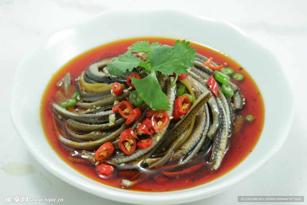 麻辣鱔絲