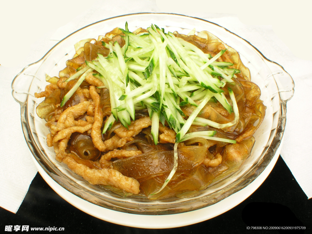 肉絲拉皮