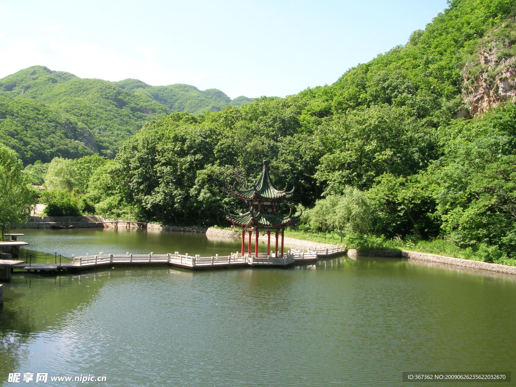 冰峪溝風(fēng)景