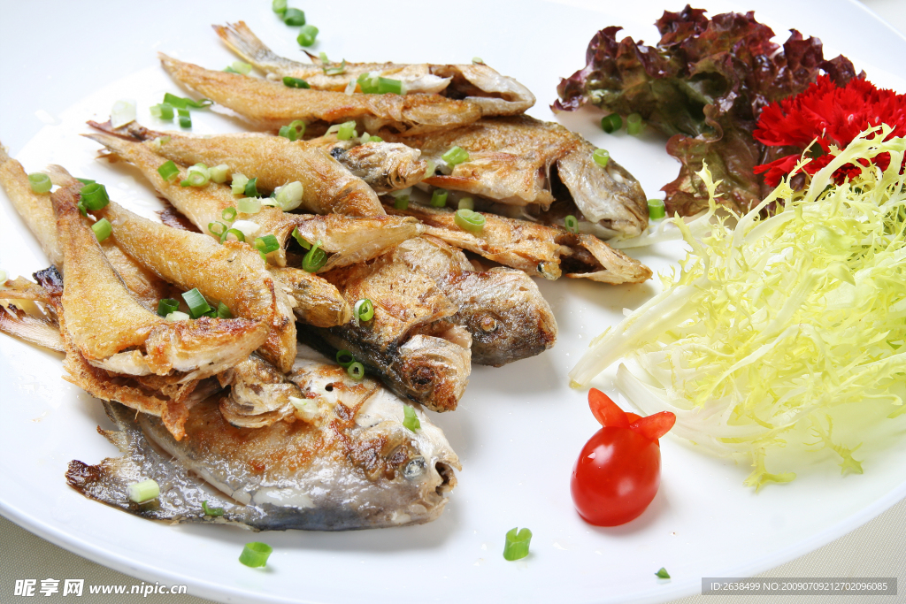 菜肴-煎小黃魚
