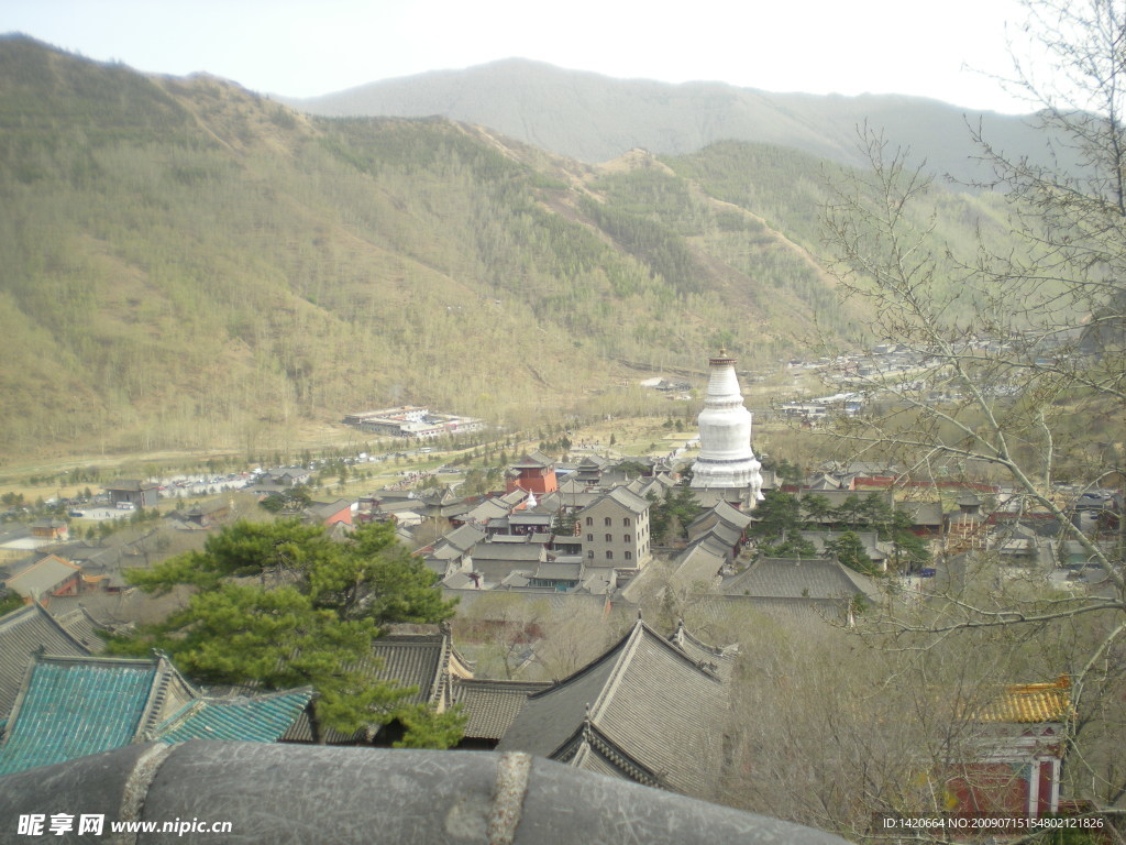 五臺山俯瞰