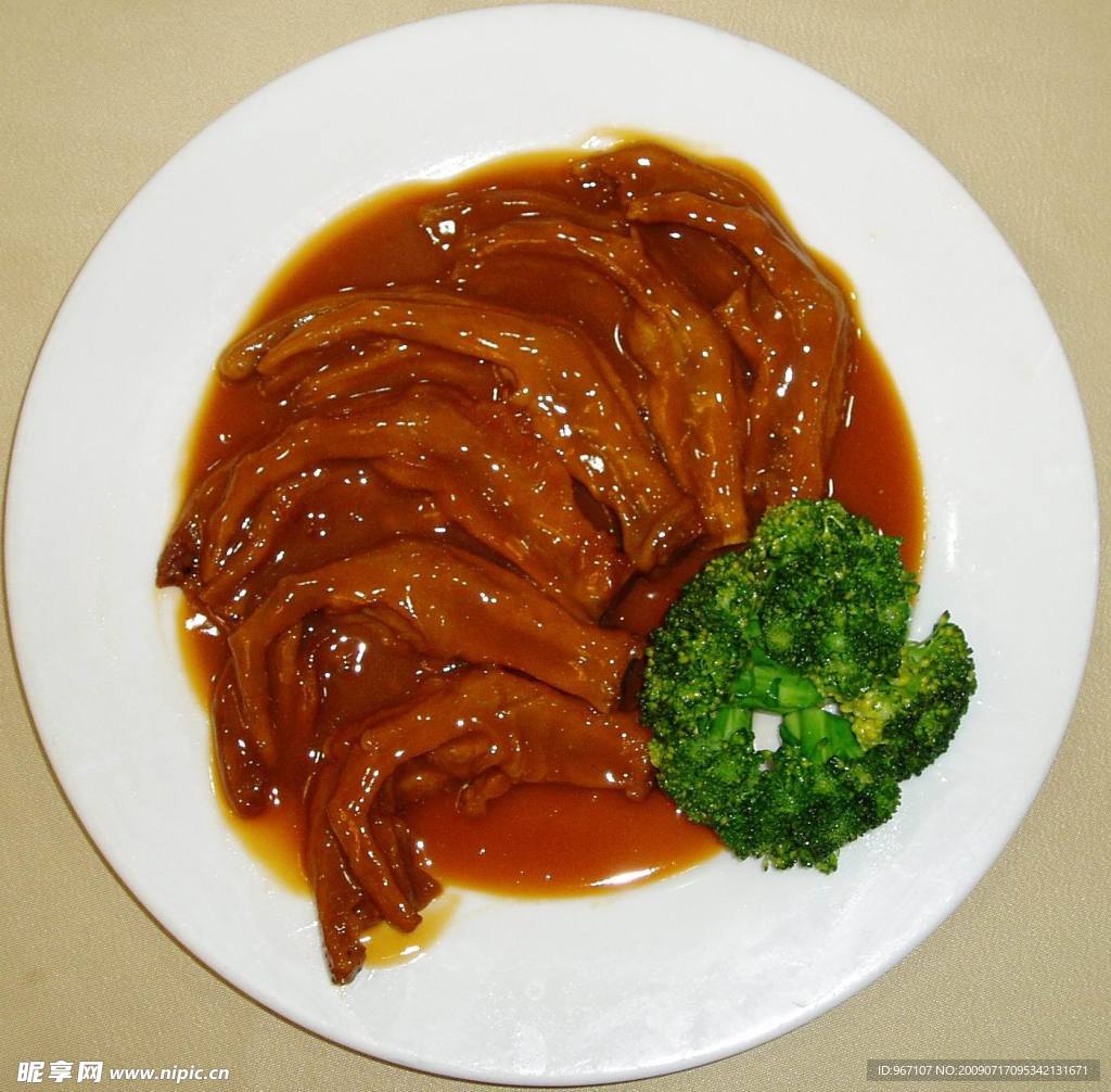 鮑汁扣鵝掌