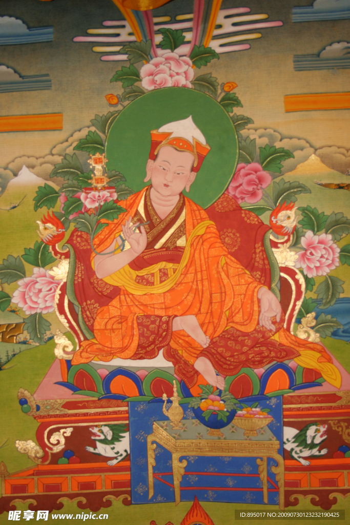藏傳繪塑圖