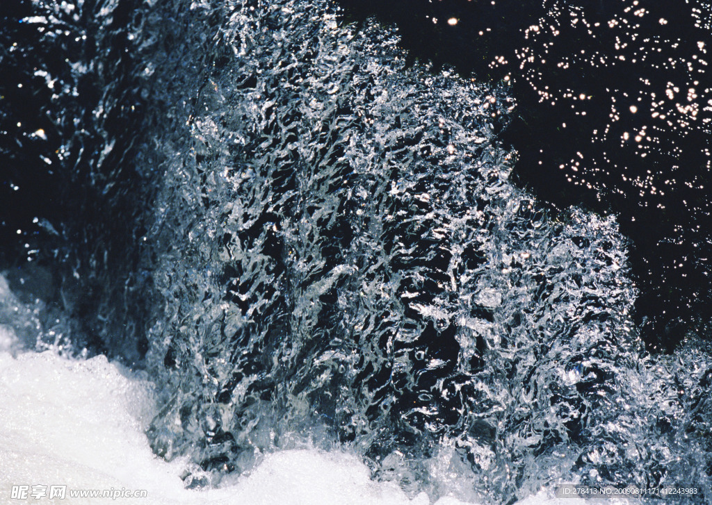 溪水 瀑布 涌泉 流水 山泉