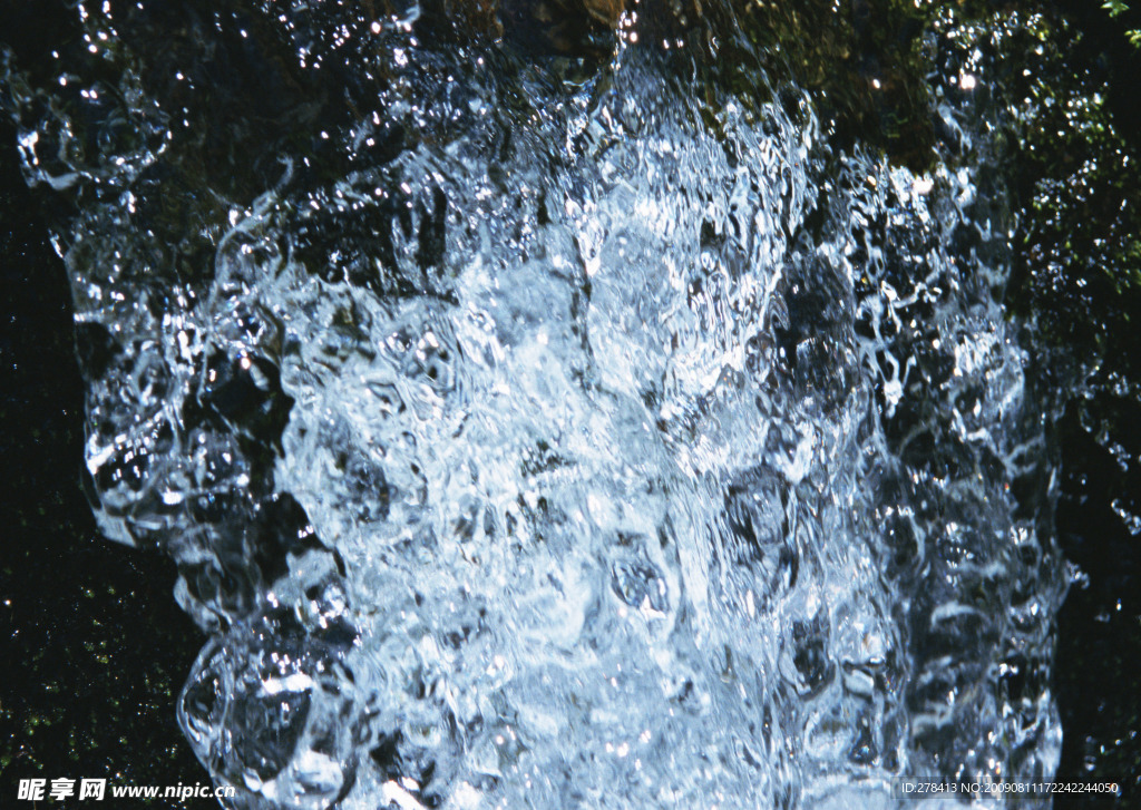溪水 瀑布 涌泉 流水 山泉