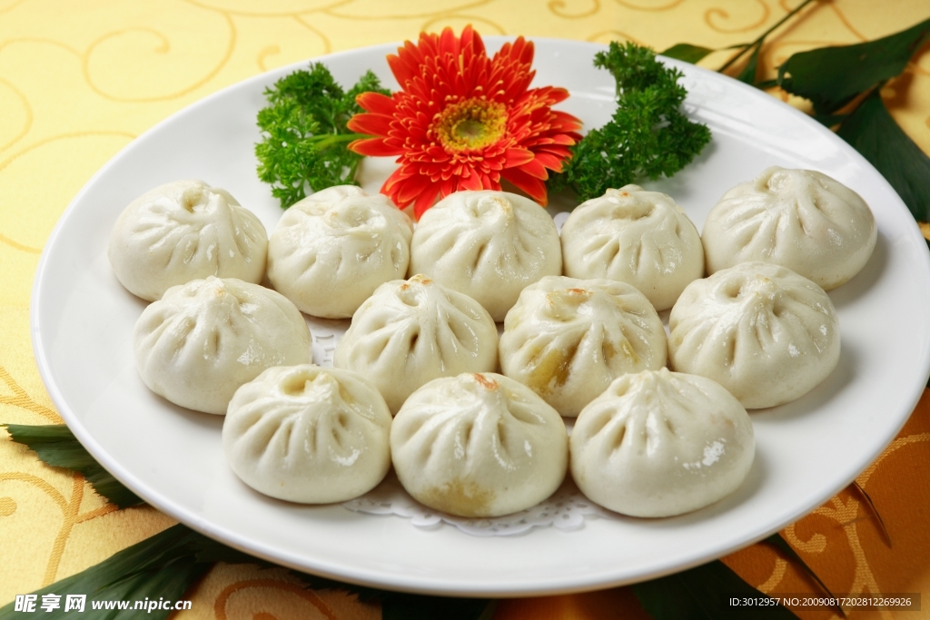 煎包子