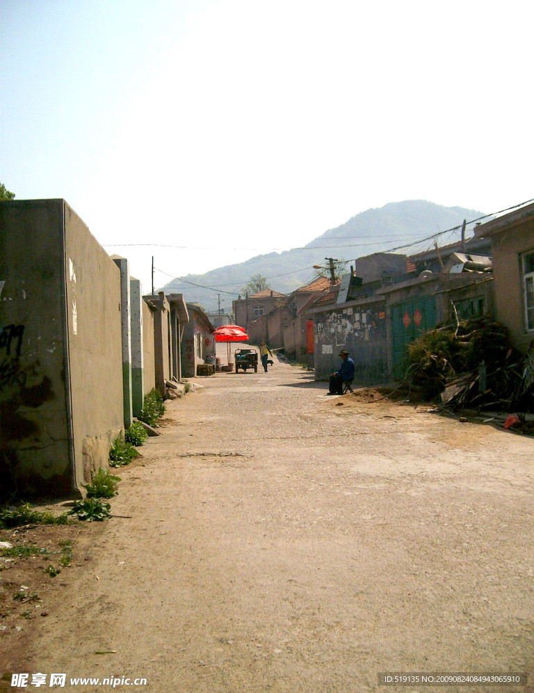 农村 街道 小山头