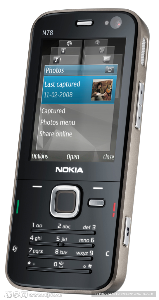 諾基亞NOKIA N78手機高清圖片