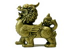 中国青铜狮子