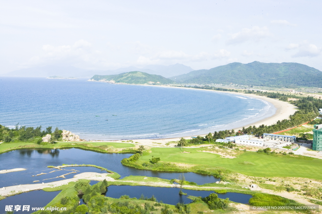 航拍明珠半島