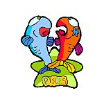 雙魚座 卡通 星座 漫畫