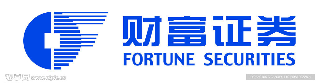 財富證券矢量標志