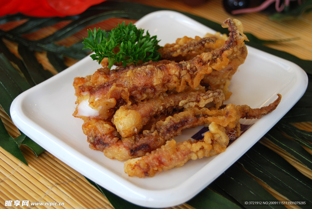 酥炸魷魚須