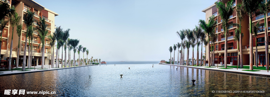 高品質(zhì) 大氣 水景 建筑