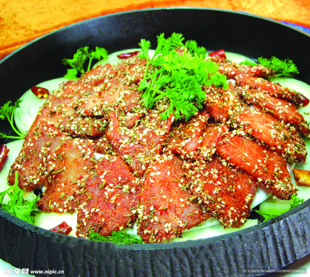 鐵板五香牛肉