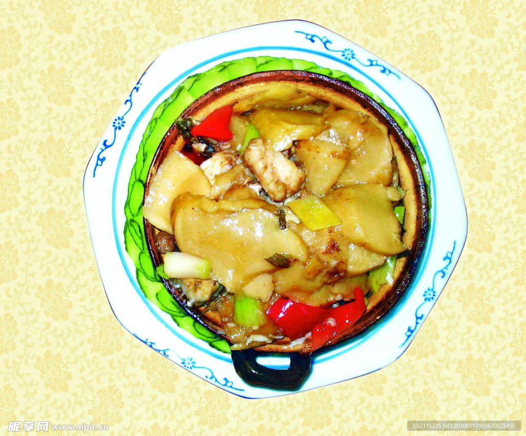 淡甲菜甫煲