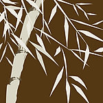 无框画 素材 抽象系列 竹子