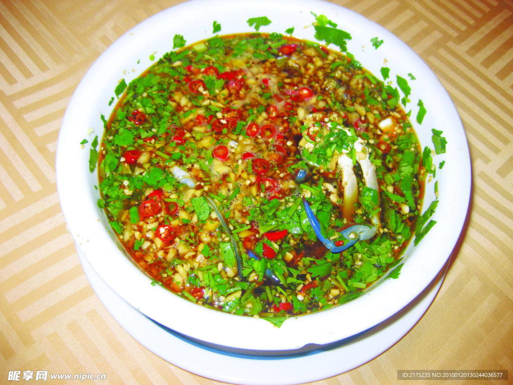 腌花蟹 冰鮮