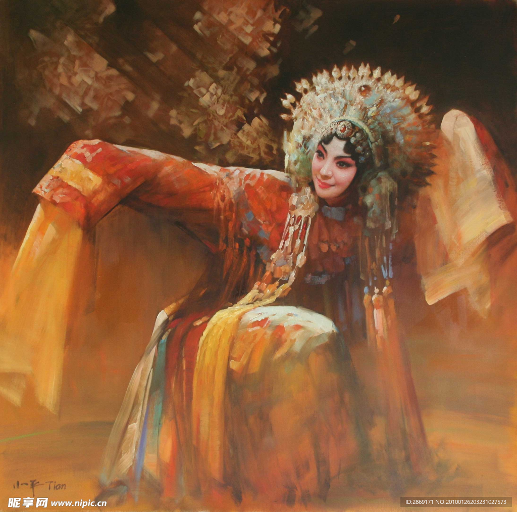 戲曲服飾美女