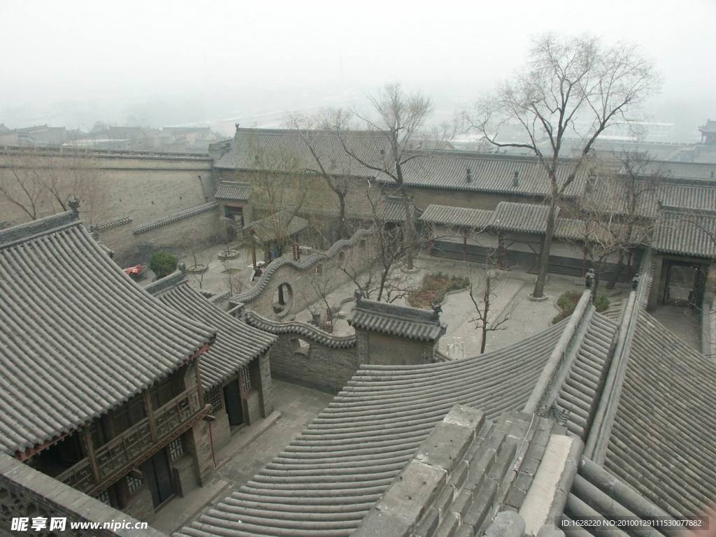 山西古建筑設計風景
