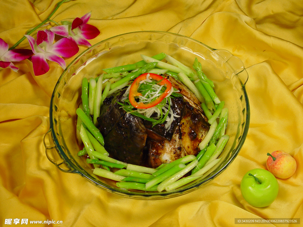 小蒜苔黑魚