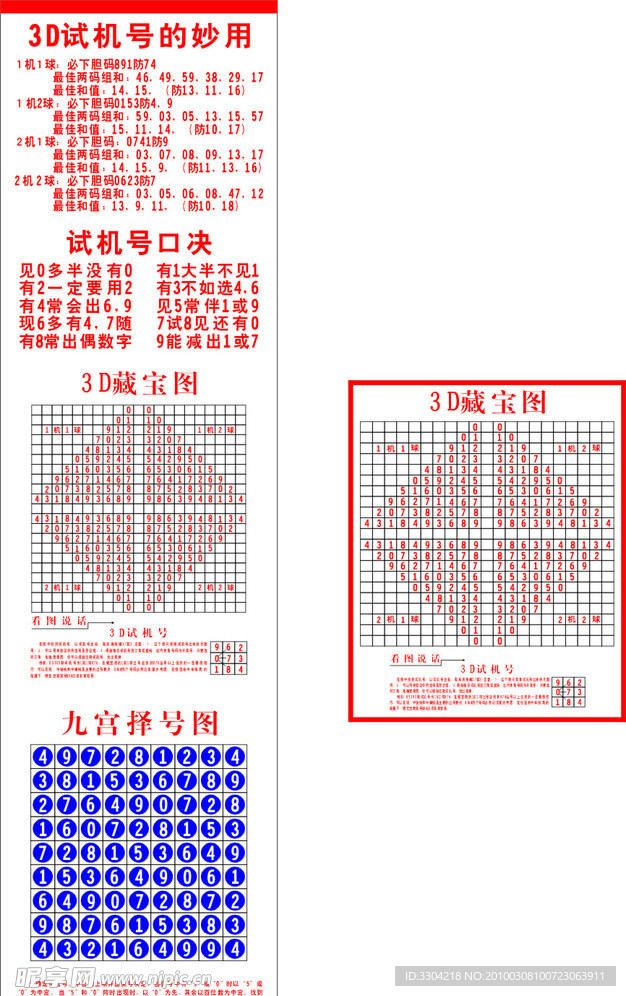 福彩3D试机号的妙用