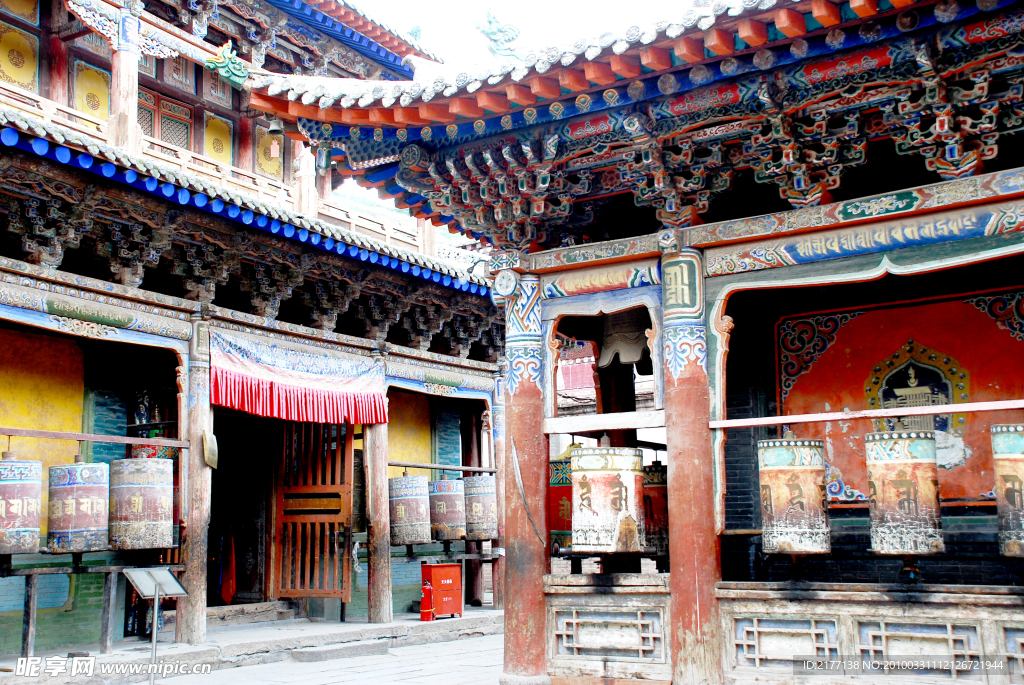 青海塔爾寺風(fēng)光