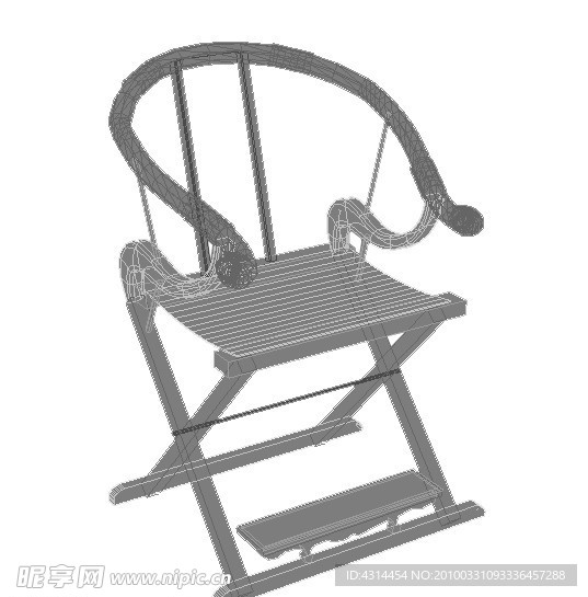 精致中式家具圈椅