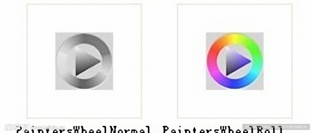 photoshop用色輪