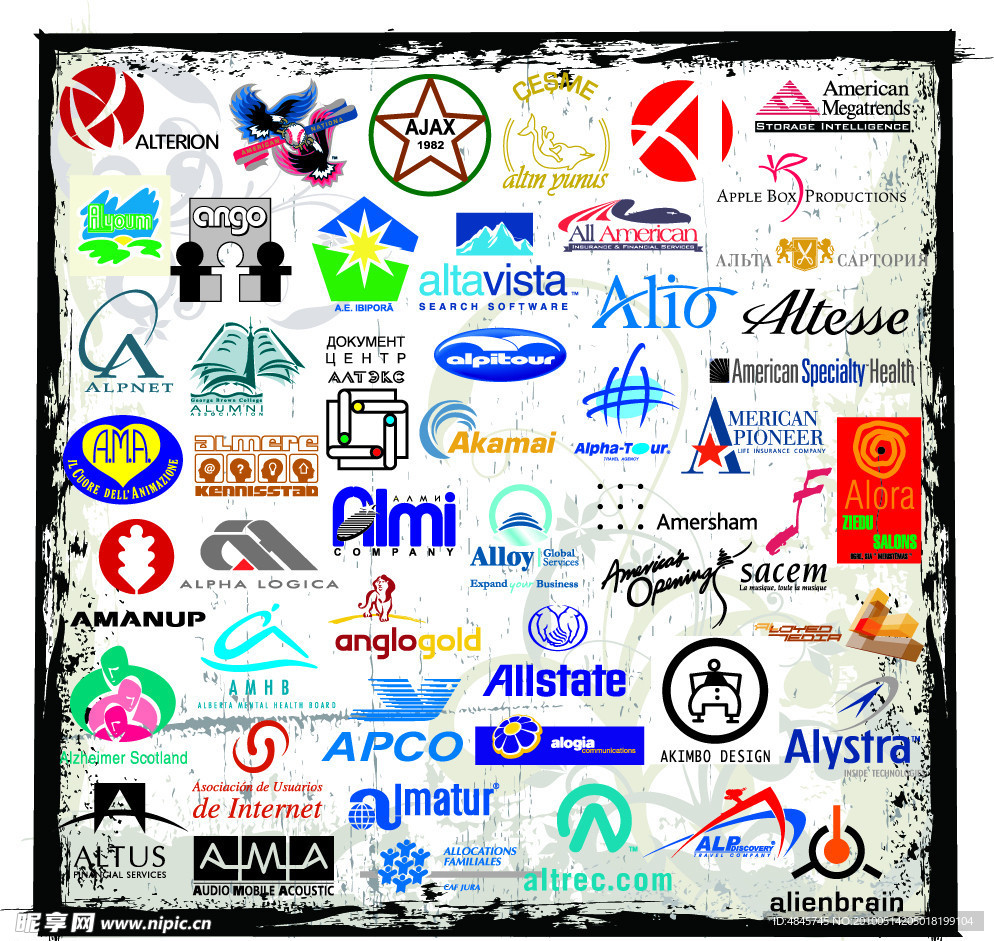 国外企业logo