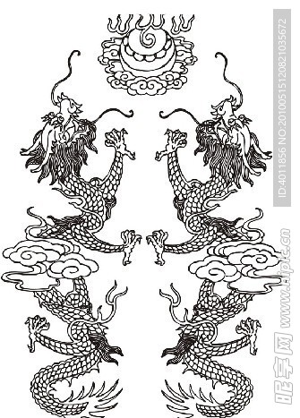 雙龍戲珠