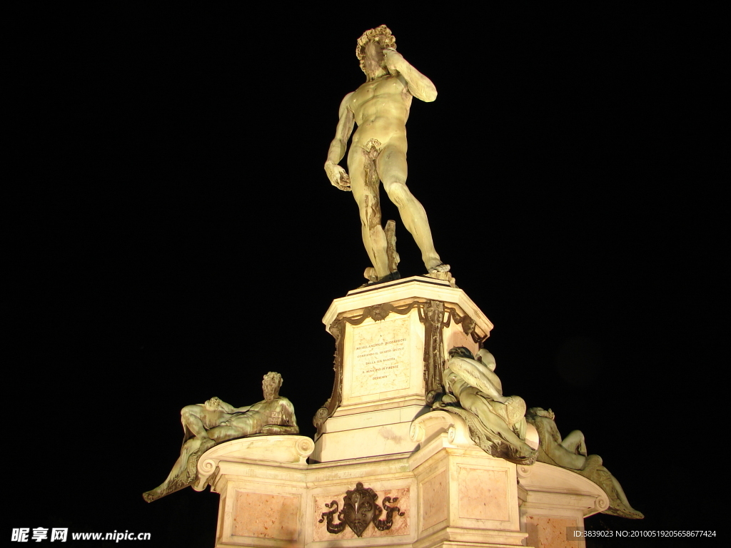 米开朗基罗广场上的大卫雕像
