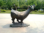 铸铜雕塑牛