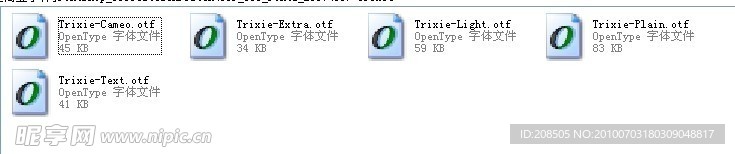 68 Trixie系列字体