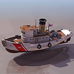 3D 模型 蒸汽船 帆船