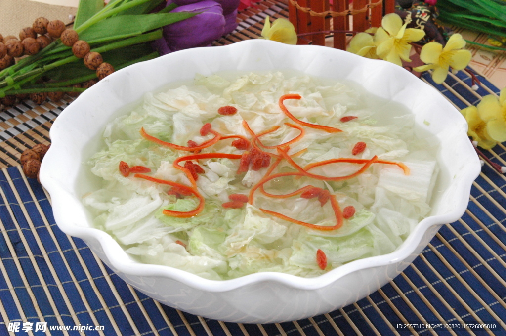 傳統(tǒng)白菜開水
