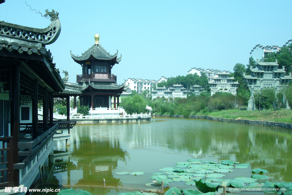 徽州文化園內(nèi)景