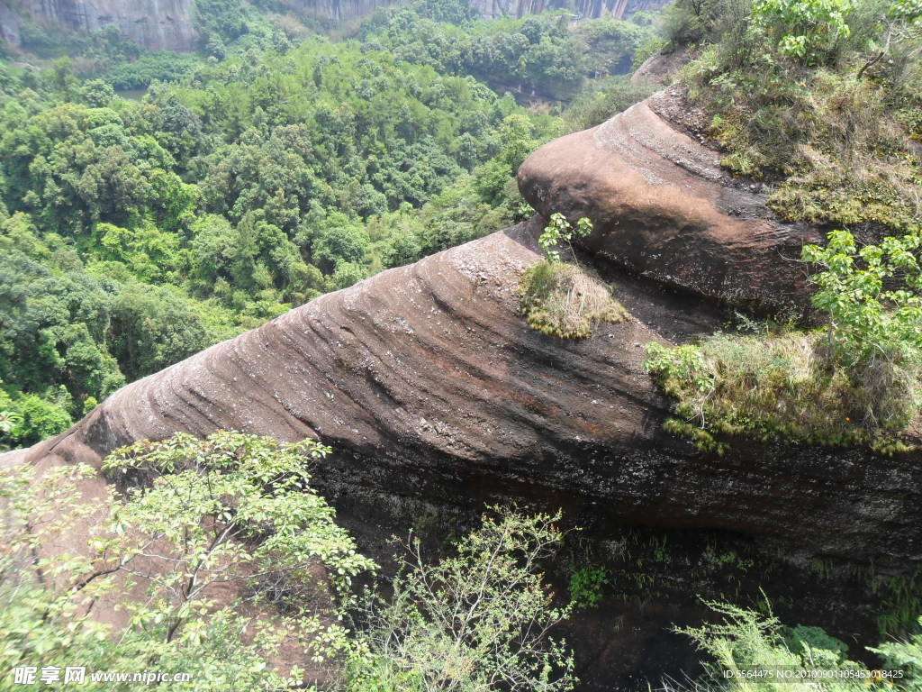 丹霞山石景