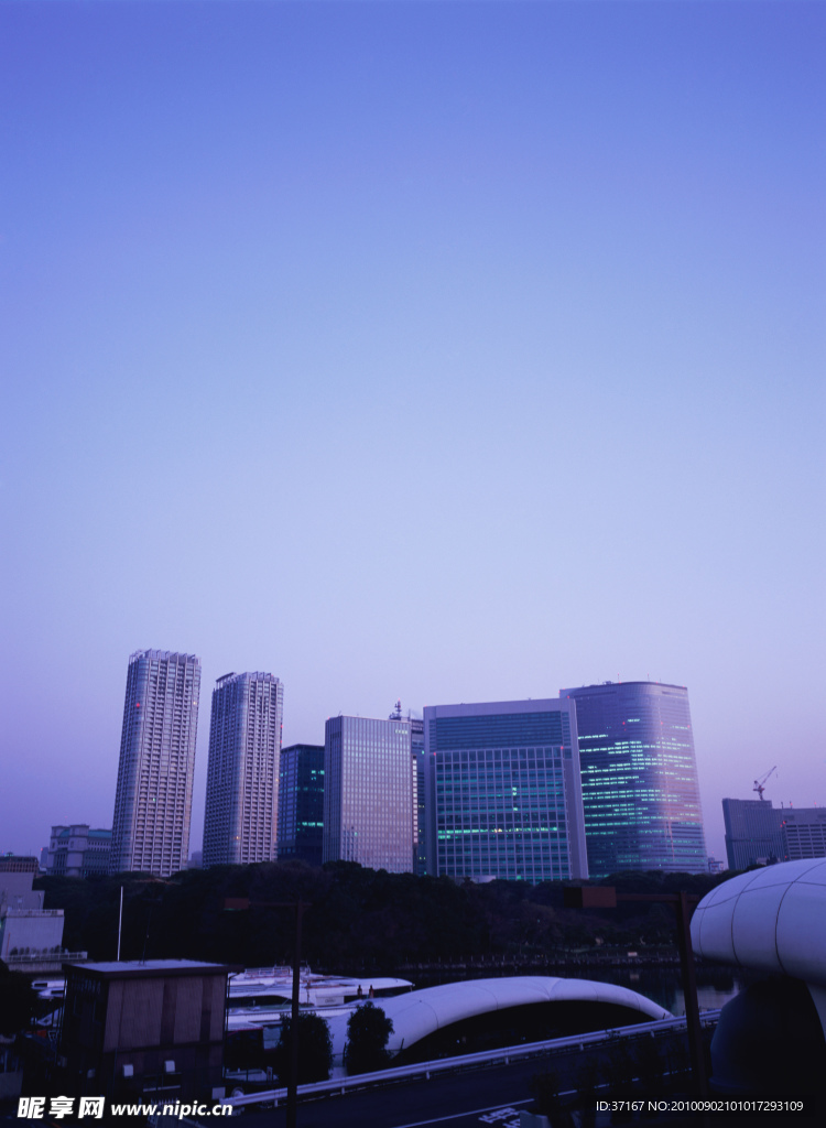 城市建筑夜景