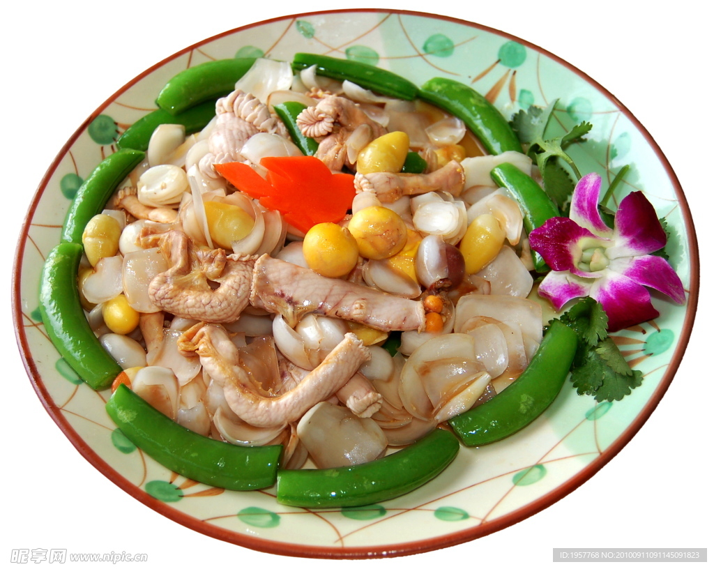 豬腸炒四季豆