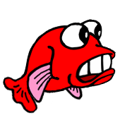 惊讶的鱼动画表情