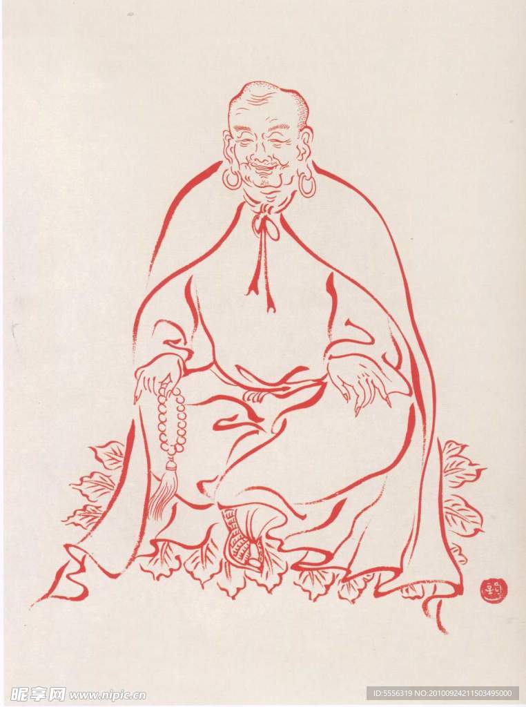 108羅漢線描圖稿