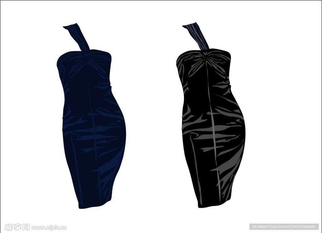 女性晚礼服设计系列