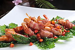 米椒腌肉虾卷