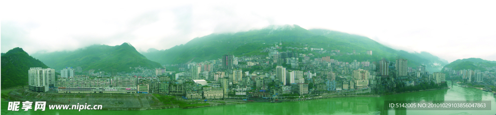 彭水全景大圖