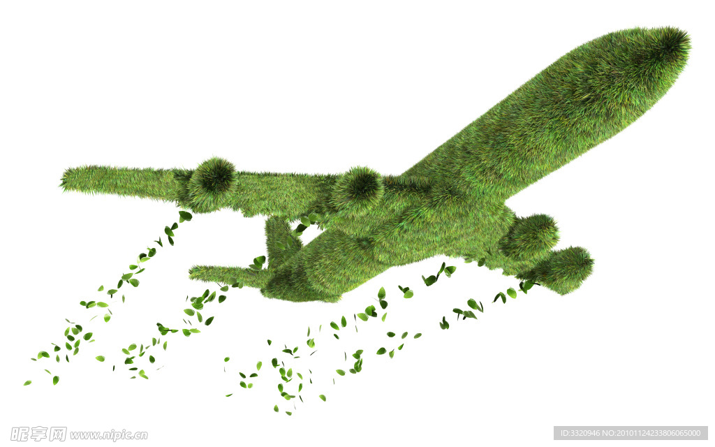 生态飞机 环保高清图片