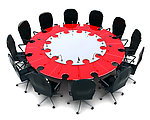 3d圆形会议桌