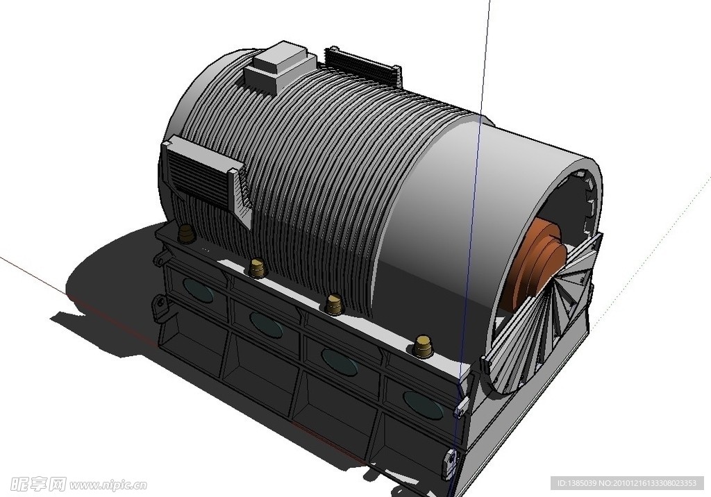 大型電機模型