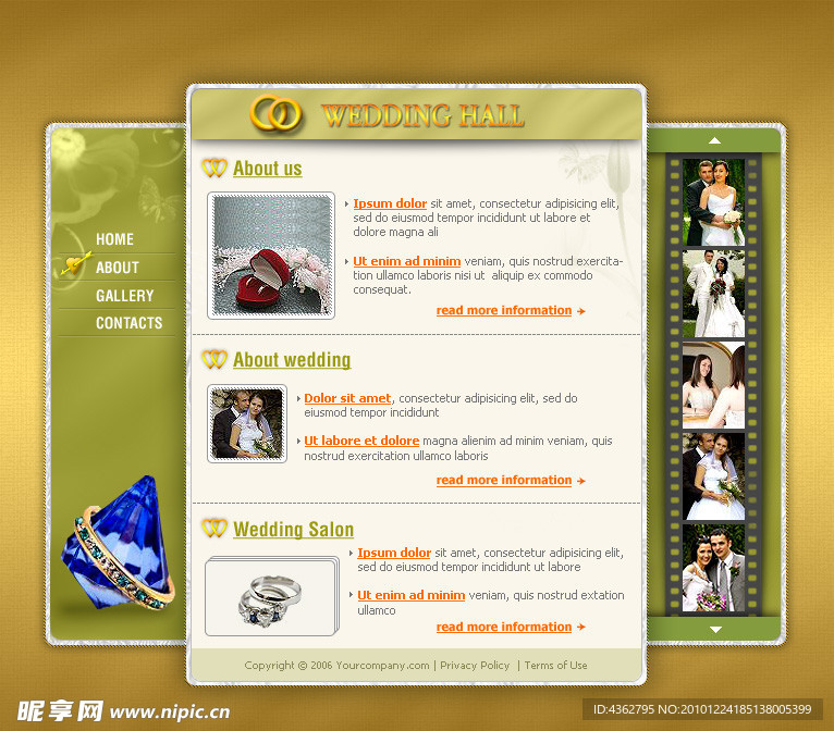 节日 婚礼 网站